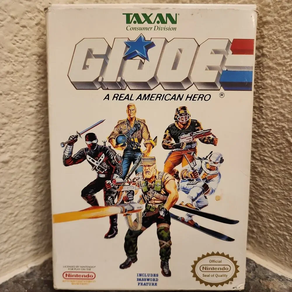 Game - G.I. Joe: A Real American Hero (CIB) - NES - Nintendo